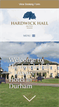 Mobile Screenshot of hardwickhallhotel.co.uk